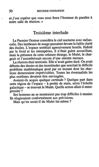 Asimov 3-seconde fondation