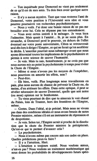 Asimov   7-l'aube de fondation