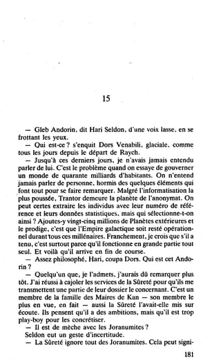 Asimov   7-l'aube de fondation