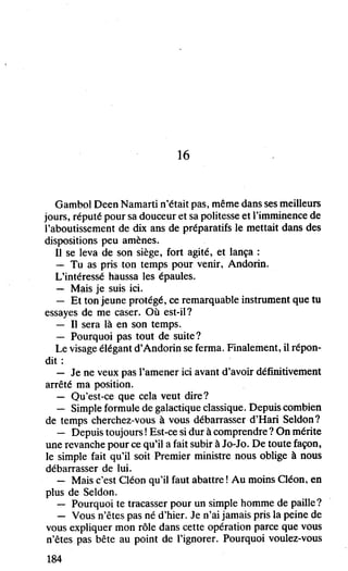 Asimov   7-l'aube de fondation