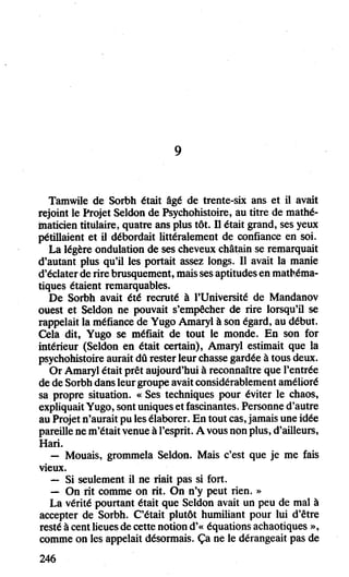 Asimov   7-l'aube de fondation