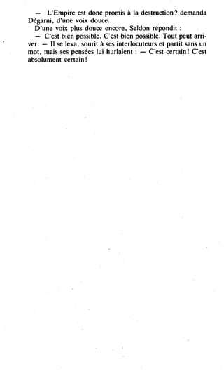 Asimov   7-l'aube de fondation