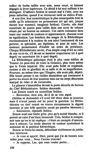 Asimov   7-l'aube de fondation