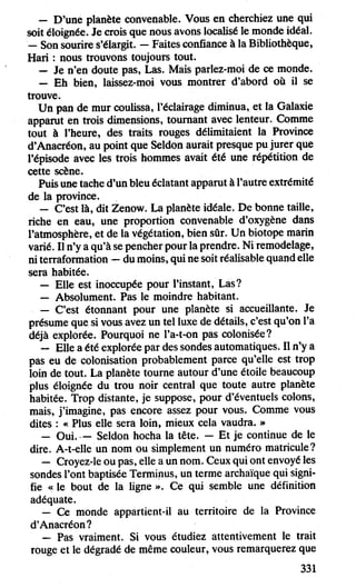 Asimov   7-l'aube de fondation