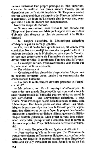 Asimov   7-l'aube de fondation