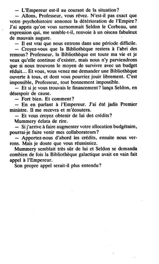 Asimov   7-l'aube de fondation