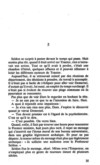 Asimov   7-l'aube de fondation