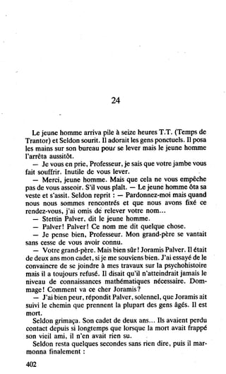 Asimov   7-l'aube de fondation