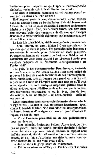 Asimov   7-l'aube de fondation