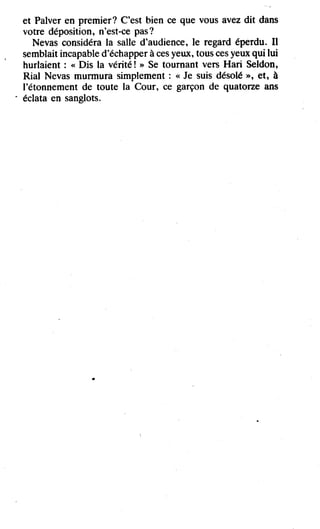 Asimov   7-l'aube de fondation