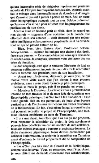 Asimov   7-l'aube de fondation