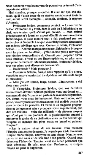 Asimov   7-l'aube de fondation