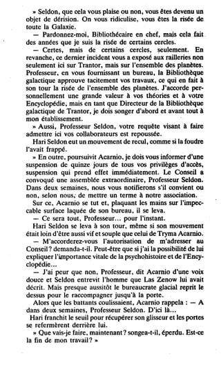 Asimov   7-l'aube de fondation