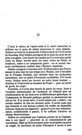 Asimov   7-l'aube de fondation