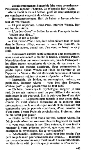Asimov   7-l'aube de fondation