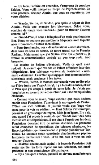 Asimov   7-l'aube de fondation