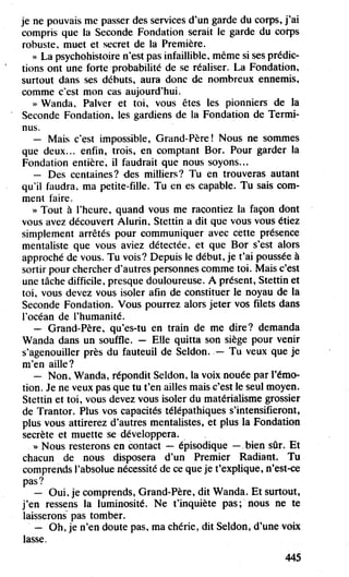 Asimov   7-l'aube de fondation