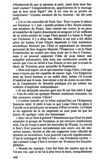 Asimov   7-l'aube de fondation