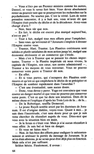 Asimov   7-l'aube de fondation