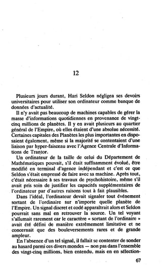 Asimov   7-l'aube de fondation