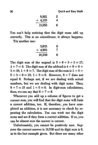 Digit Sum All Formulae.pdf quick-maths | PDF
