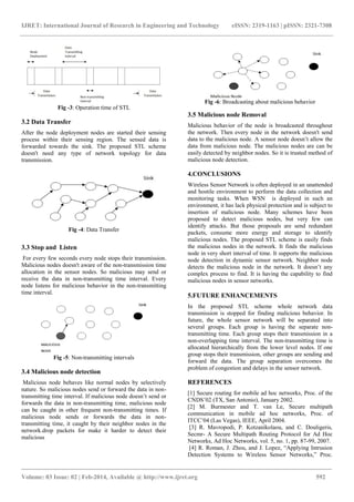 A simple and effective scheme to find malicious node in wireless sensor ...