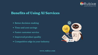 A Simple Guide to AI Services and How They Function | Rubixe | PDF