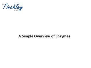 A Simple Overview of Enzymes
 