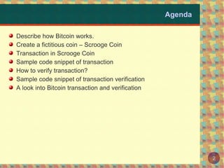 A simplified Bitcoin Implementation in GO | PPT
