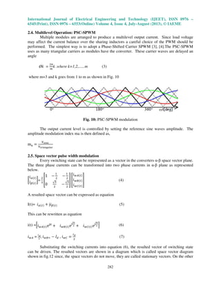 A single rating inductor multilevel current source inverter with pwm ...