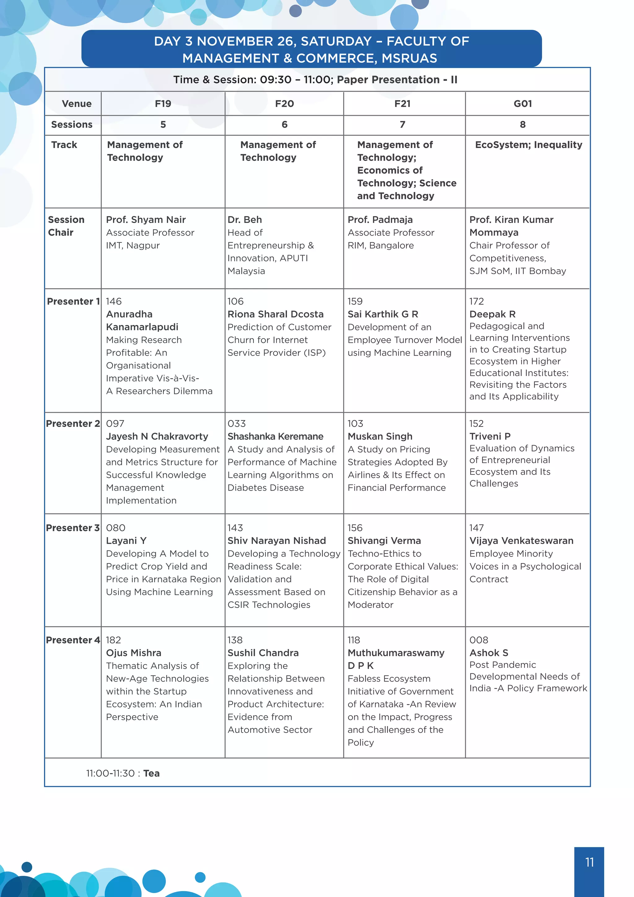 ASIP 2022 Conference Schedule and Proceedings v1.0 - Co-Sponsored by Innomantra.pdf
