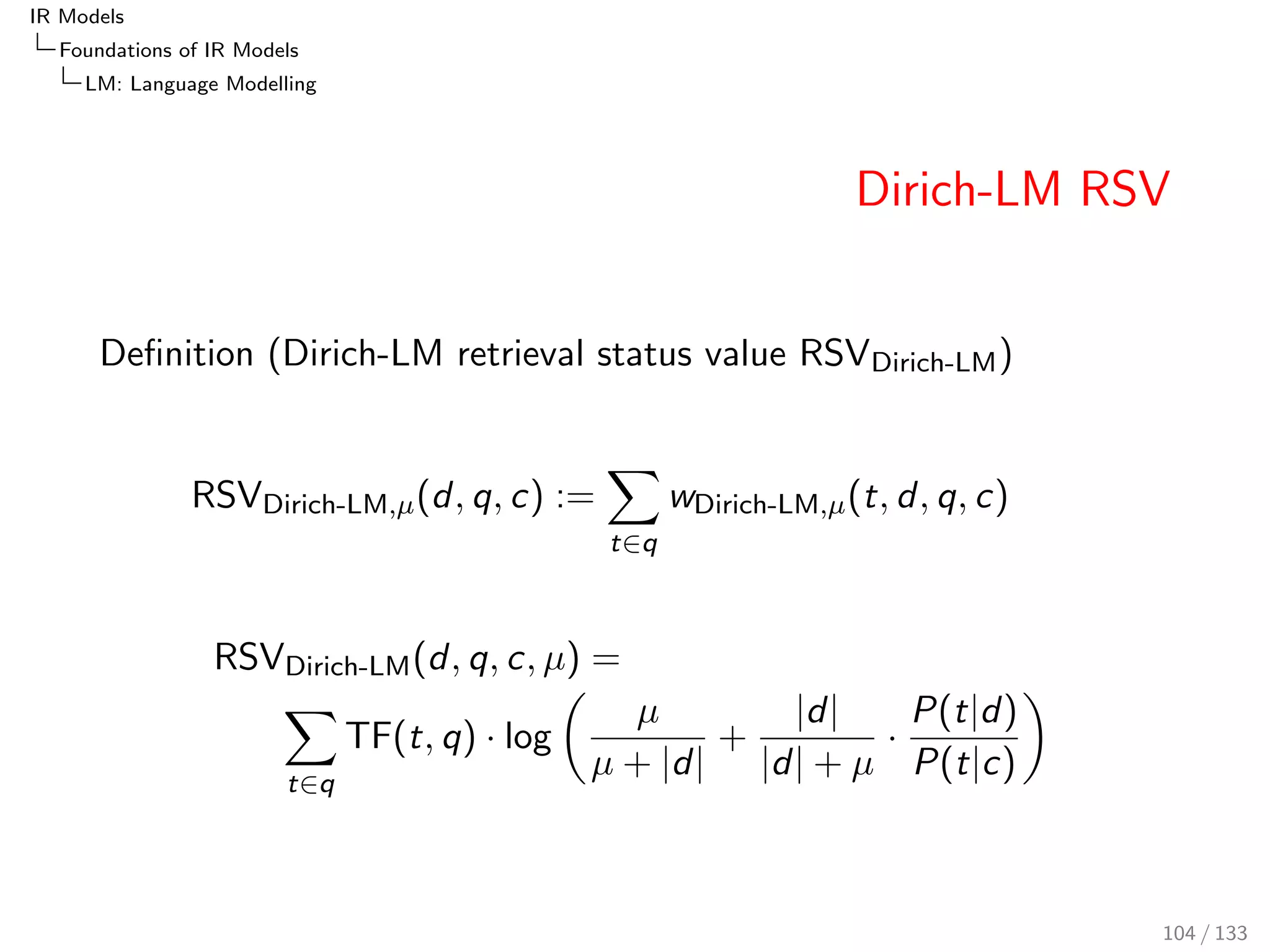 cation, 
[Robertson and Walker, 1994], Simple Approximations to the 
2-Poisson Model. In an exchange with Stephen Robertson, he 
explained: 
The investigation into the 2-Poisson probability 
motivated the BM25-TF quanti 