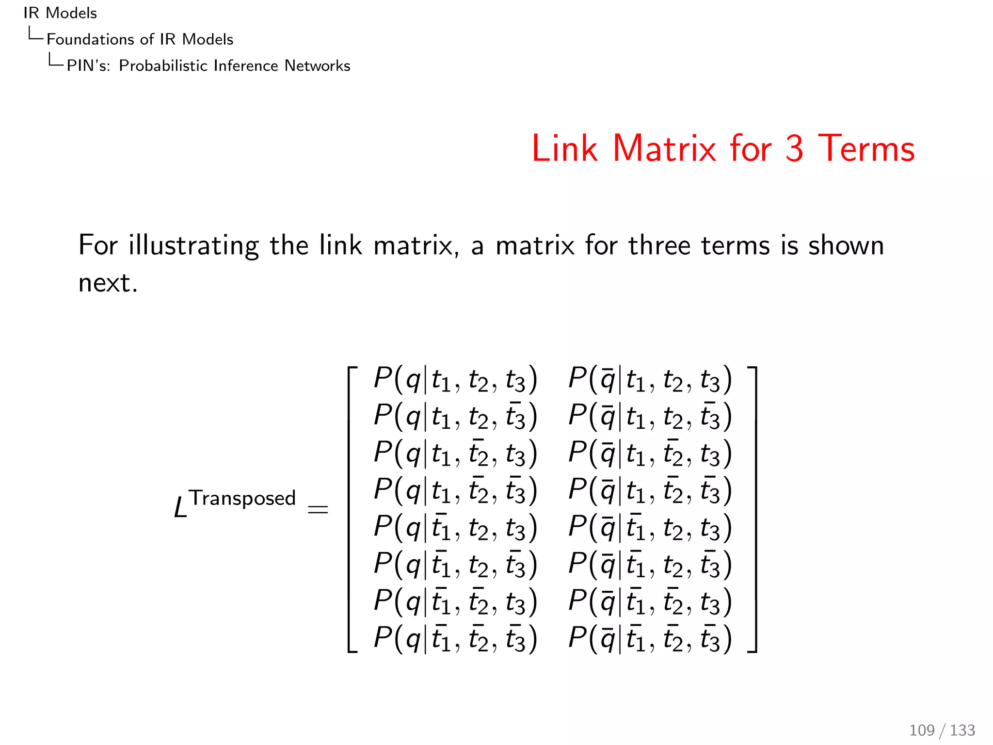 Foundations of IR Models 
BM25 
 