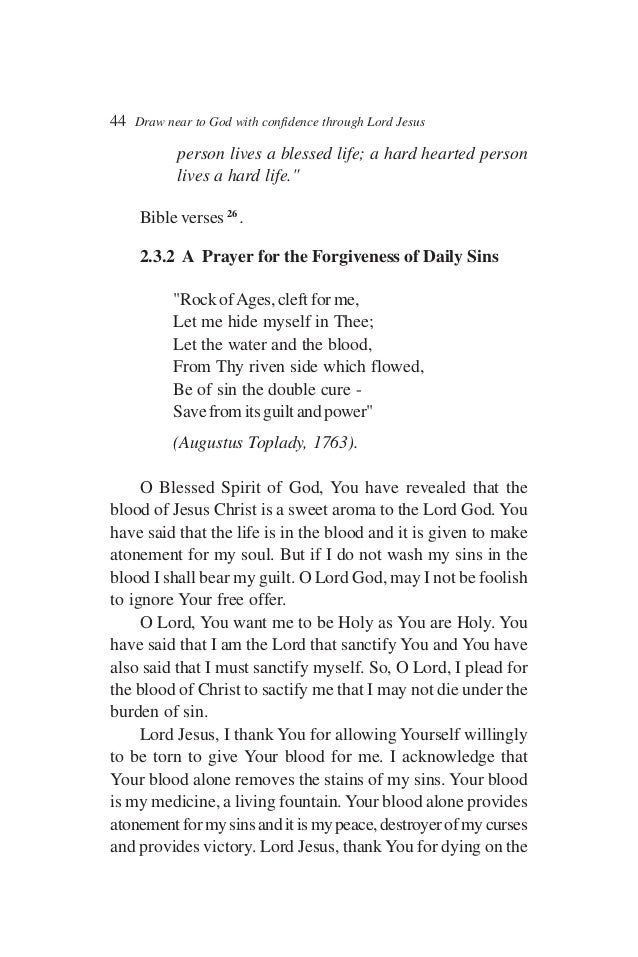 Draw Near to God