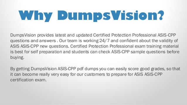 ASIS-CPP Zertifizierung