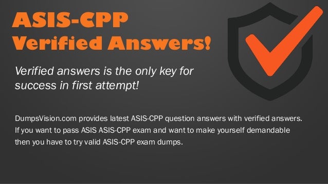 ASIS-CPP赤本勉強