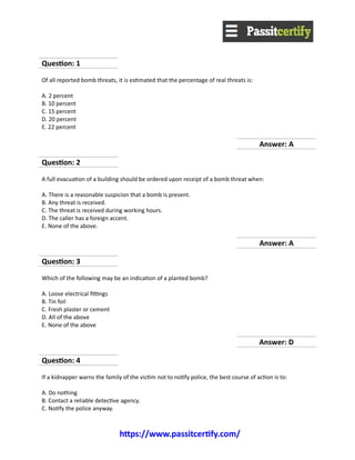 ASIS-CPP Online Test