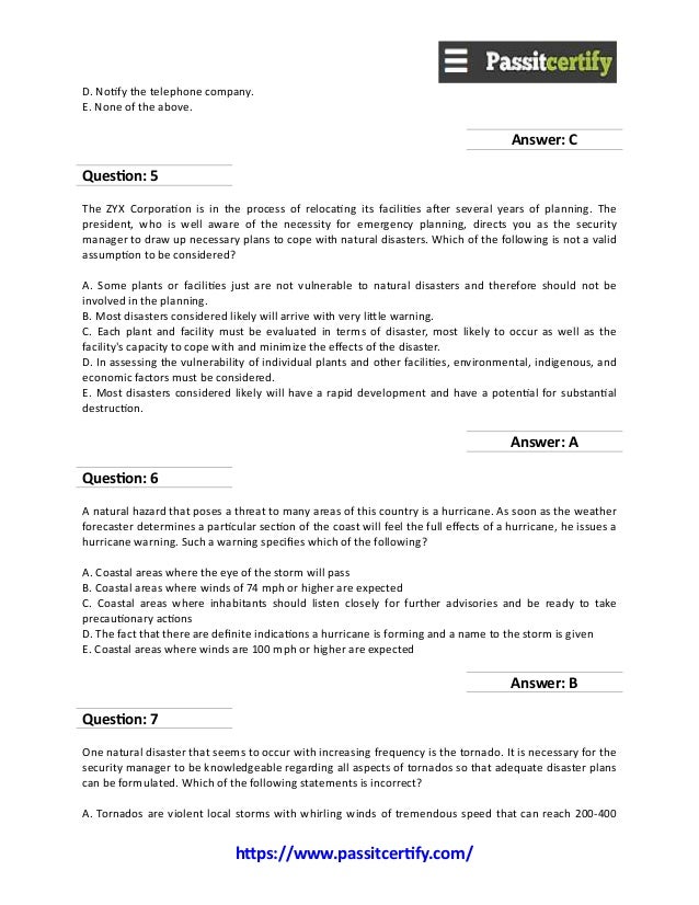 ASIS-CPP Übungsmaterialien