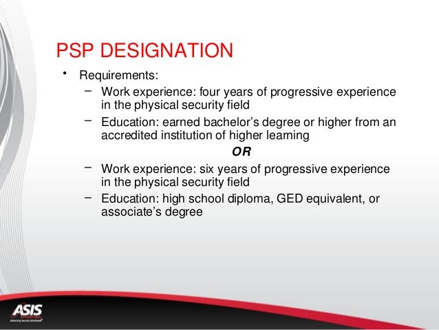 ASIS-PSP Zertifikatsdemo