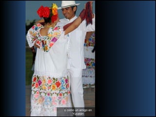 o como un amigo en Yucatán 