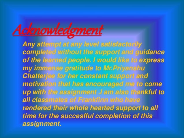 Frankfinn hospitality assignment picture