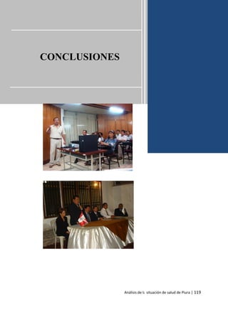 Análisis de la situación de salud de Piura | 119
CONCLUSIONES
 