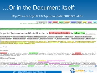 … Or in the Document itself: http://dx.doi.org/10.1371/journal.pntd.0000228.x001 