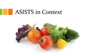 ASISTS in Context
 