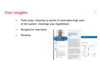 e.g. Listening to stories
— Ask them to tell you how the problem
started and evolved
 Increase and decrease
 Triggers and underlying causes
34
“What happened?” “What caused it?” “Why? Is there an underlying cause (or drive)?” ...
 