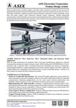 [ASIX_Article]Best Communication and Drive Solutions for Humanoid ...