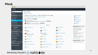 Plesk
Bambang Karyadi |
 