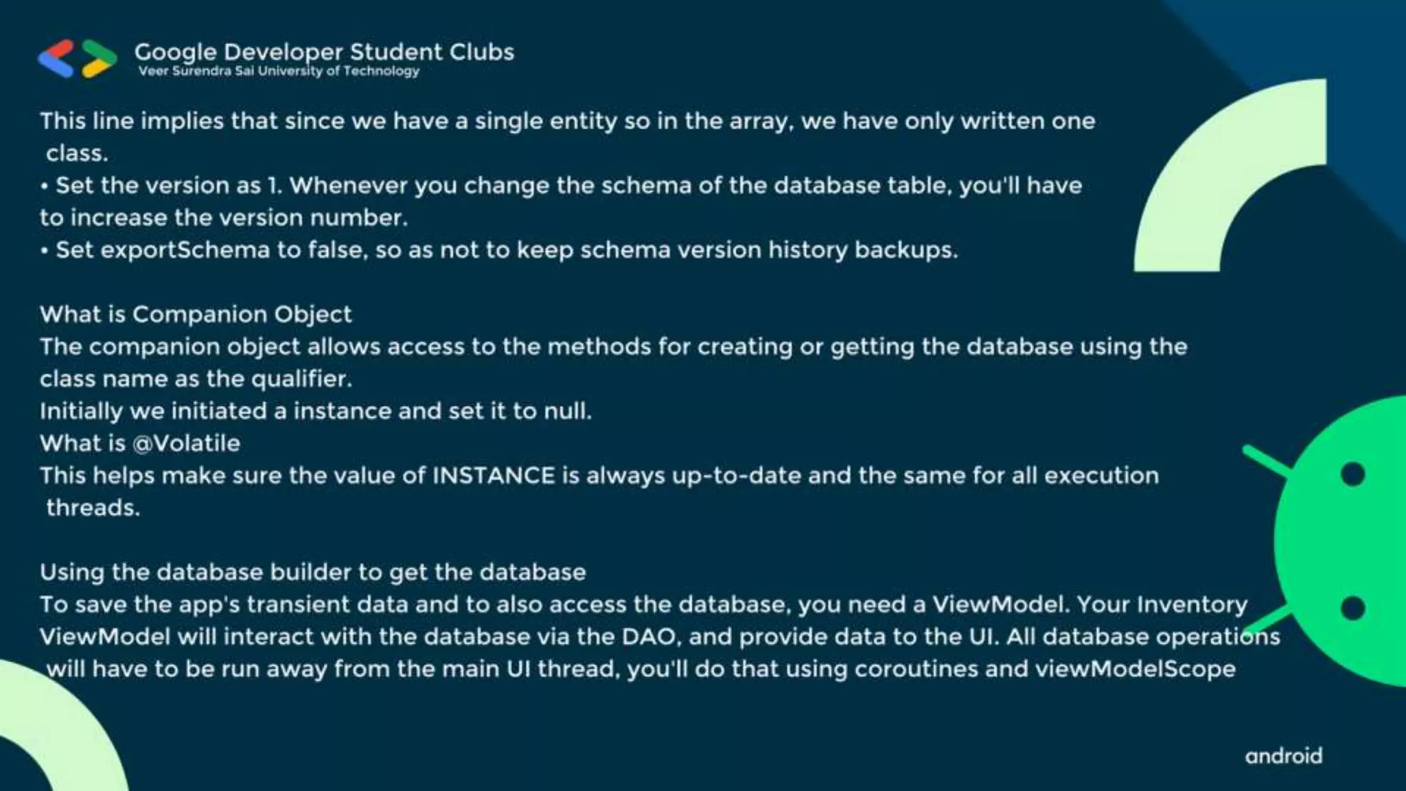 Android Study Jam Session 2