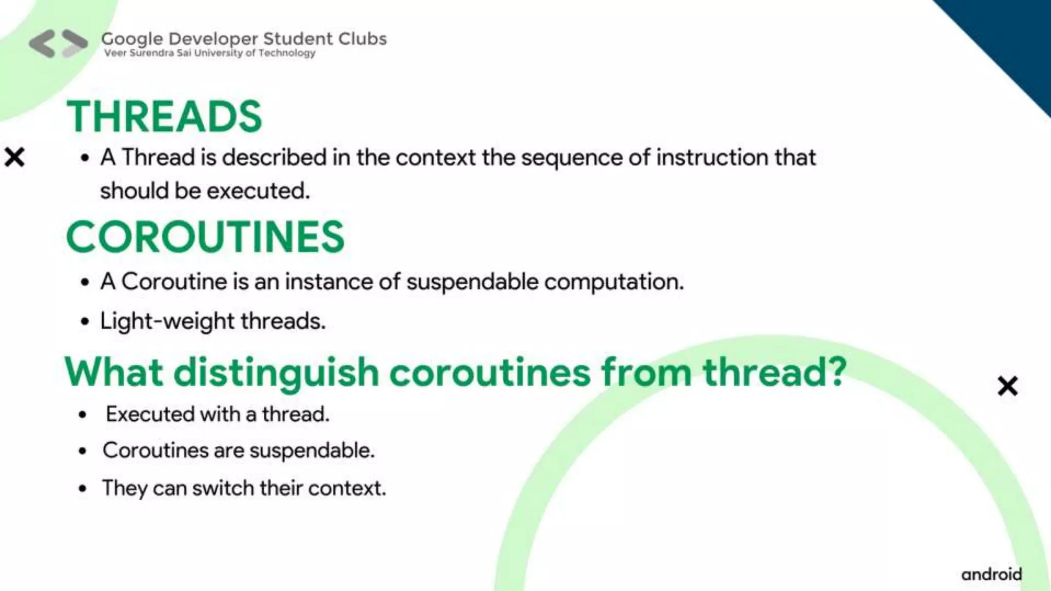 Android Study Jam Session 2