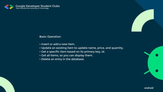Android Study Jam Session 2